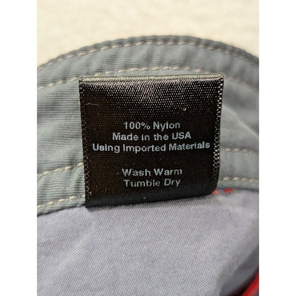 Flint and Tinder Board Shorts 38 Swim Trunks Unlined Surf Color Block Gray Red - Picture 5 of 13